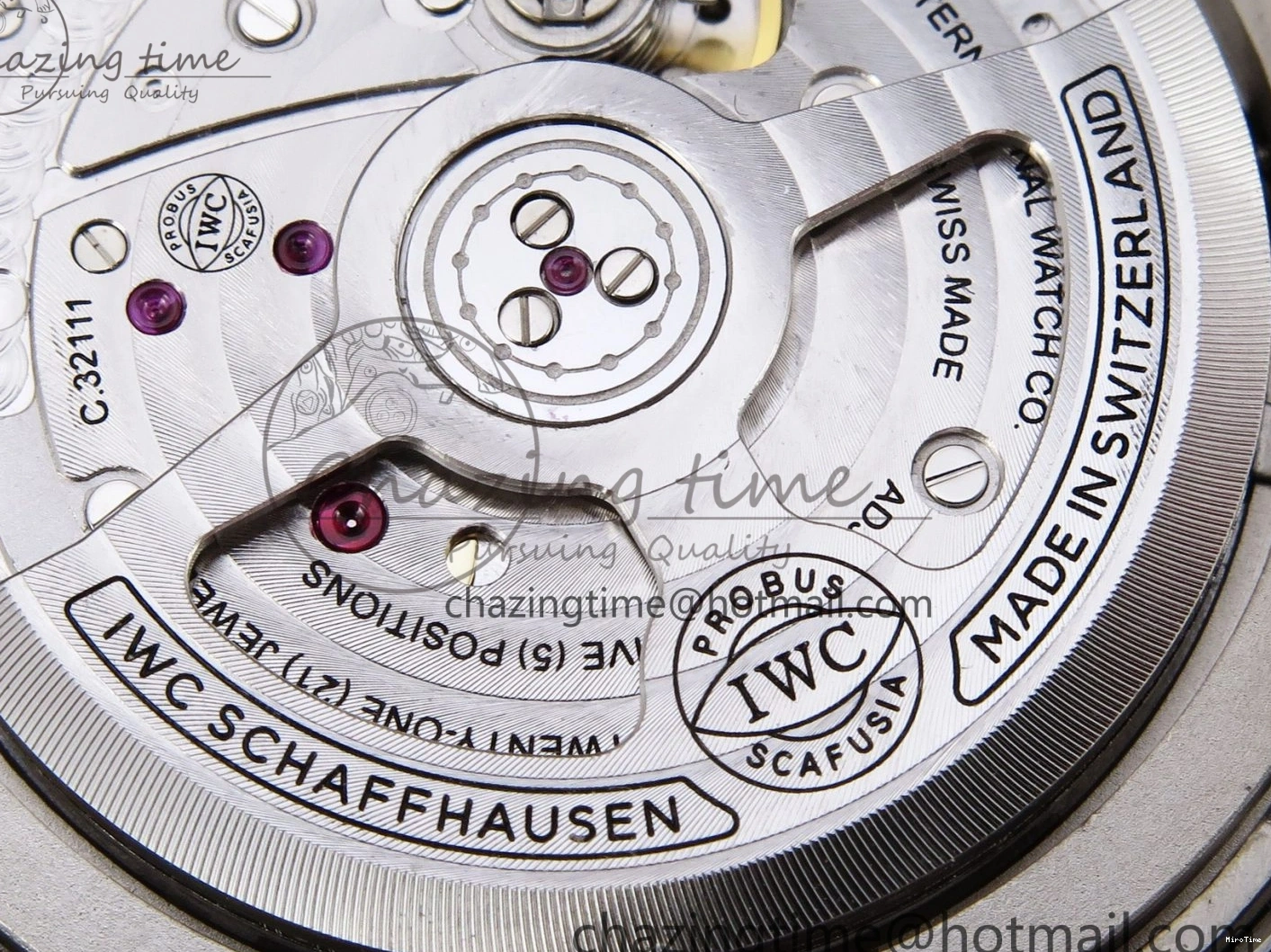 MIROTIME 0127 Pilot Mark XX IW328205 ZF 1:1 Best Edition Green Dial on Brown Leather Strap A UrbanStyle 7029